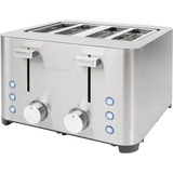 ProfiCook Toaster PC-TA 1252 edelstahl, 1.500 Watt, für 4 Scheiben Toast