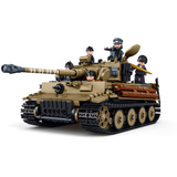 Sluban ModelBricks Tiger Panzer, Konstruktionsspielzeug 