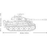 Sluban ModelBricks Tiger Panzer, Konstruktionsspielzeug 