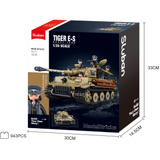 Sluban ModelBricks Tiger Panzer, Konstruktionsspielzeug 