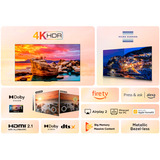 TCL 50PF650, LED-Fernseher 126 cm (50 Zoll), schwarz, UltraHD/4K, Triple Tuner, FireTV OS 7