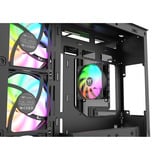 Thermaltake View 380 WS ARGB , Tower-Gehäuse schwarz/holz, Tempered Glass x 2, Holz-Struktur