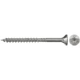 fischer Spanplattenschraube PowerFast 4,0x40 Senkkopf TX 200 Stück, mit Teilgewinde, Edelstahl A2