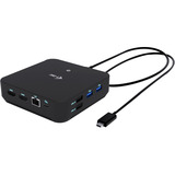 i-tec USB-C DP Dual HDMI Docking Station, Dockingstation schwarz, Power Delivery 100 W, HDMI, DP