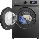 Bomann WA 7175, Waschmaschine titan/schwarz, 60 cm