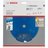 Bosch EXPERT Fibre Cement Kreissägeblatt, Ø 165mm, 4Z Bohrung 20mm, für Handkreissägen