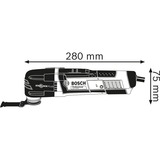 Bosch Multi-Cutter GOP 30-28 Professional, Multifunktions-Werkzeug blau/schwarz, L-BOXX, 300 Watt, inkl. Zubehör