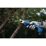 Bosch Professional Akku-Gartenschere GGP 12V-25 Professional, 12Volt blau/schwarz, 2x Li-Ionen Akku 3,0Ah