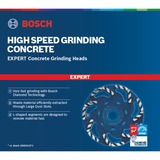 Bosch Professional Diamant-Topfscheibe Expert for Concrete, Ø 125mm, Schleifscheibe Bohrung 22,23mm, für Beton- und Winkelschleifer