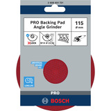 Bosch Professional PRO Backing Pad, X-LOCK Stützteller Klettverschluss, Ø 115mm, Schleifteller für X-LOCK Winkelschleifer