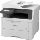 Brother DCP-L3555CDW, Multifunktionsdrucker grau, USB, LAN, WLAN, Scan, Kopie