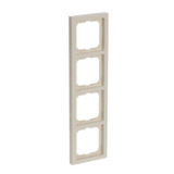 Busch-Jaeger Rahmen vierfach Kunststoff weiß, Retail