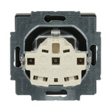 Busch-Jaeger Schutzkontakt Standard Steckdose mit erhöhtem Berührungsschutz schwarz, Retail