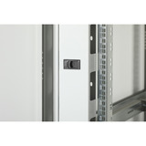 Digitus Netzwerkschrank Unique Serie - 800x800 mm (BxT), IT-Schrank hellgrau, 42 Höheneinheiten