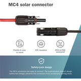 Digitus Solarkabel Verlängerung Ø 6mm² PV 1.500Volt 2x 3 Meter - 1x rot, 1x schwarz, MC4-Stecker / -Buchse