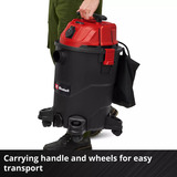 EINHELL TC-VC 3055 A, Nass-/Trockensauger silber/rot