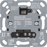 Gira Universal-LED-Dimmeinsatz Komfort, Typ 540100, Unterputz, Drucktaster, dimmbar, Dimmer Retail