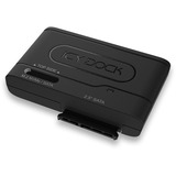 Icy Dock MB104U-1SMB, Dockingstation schwarz, USB-C, SATA, M.2