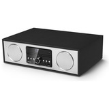 Karcher DAB 4500CD, Kompaktanlage schwarz/silber, UKW, DAB+, CD/MP3-Player, Bluetooth, Wecker