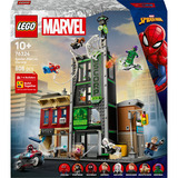 LEGO 76324 Marvel Super Heroes Spider-Man vs. Oscorp, Konstruktionsspielzeug 