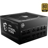 MSI MAG A750GL PCIE5, PC-Netzteil schwarz, 1x 12VHPWR, 3x PCIe, Kabelmanagement, 750 Watt