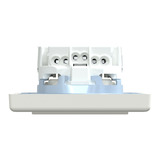 Merten Schutzkontaktsteckdose mit Schraubklemme weiß (glänzend), Retail