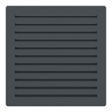 Merten Zentralplatte für Signalgeber aus Thermoplast matt anthrazit, Retail