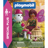 PLAYMOBIL 72034 Special Plus Waldfee mit süßem Helfer, Konstruktionsspielzeug 