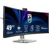 Philips 49B2U6900CH/00, LED-Monitor 124 cm (48.8 Zoll), schwarz, DQHD, VA, Curved, Adaptiv-Sync, 75 Hz