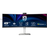 Philips 49B2U6900CH/00, LED-Monitor 124 cm (48.8 Zoll), schwarz, DQHD, VA, Curved, Adaptiv-Sync, 75 Hz