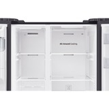 Samsung RS64DG5303B1EF, Side-by-Side edelstahl (dunkel)/silber, AI Energy Mode, All-round Cooling, Wassertank