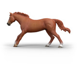 Schleich Horse Club Englisches Vollblut Hengst, Spielfigur 