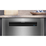 Siemens SN15ES06CS iQ500 , Spülmaschine edelstahl (gebürstet)/schwarz, 60 cm, Home Connect
