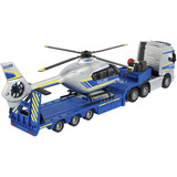 Simba Volvo Truck + Airbus Police Helicopter, Spielfahrzeug 
