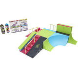 Spin Master Tech Deck - Neon Mega Park, Spielfahrzeug mit zwei Fingerboards, X-Connect