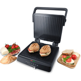 Steba Kontaktgrill FG 75 schwarz/edelstahl