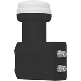 TechniSat Universal Twin Low Noise Block Converter, LNB schwarz, Retail
