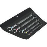 Wera 6007 Joker 5 Set 1 Maul-Ringratschenschlüssel-Satz, 5‑teilig, Schraubenschlüssel mit Haltefunktion
