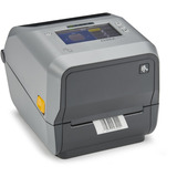 Zebra ZD621t, Etikettendrucker grau/anthrazit, Thermotransferdruck, 203 dpi, USB, RS232, LAN, Bluetooth (BLE), Display, RTC