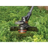 BLACK+DECKER Akku-Rasentrimmer STC1840EPC, 18Volt orange/schwarz, Li-Ionen Akku 4,0Ah