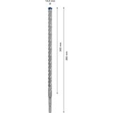Bosch Professional EXPERT Hammerbohrer SDS-plus-7X, Ø 14mm Arbeitslänge 300mm