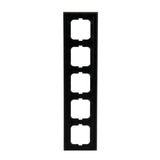 Busch-Jaeger Abdeckrahmen 5-fach, Abdeckung braun, Retail