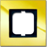 Busch-Jaeger Rahmen eins fach gold, Retail