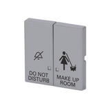 Busch-Jaeger Wippe mit Aufdruck aluminium, Retail