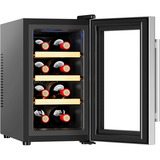 Cecotec Bolero GrandSommelier 830 CoolWood, Weinkühler edelstahl