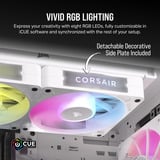 Corsair iCUE LINK RX120 RGB Triple Generalüberholt, Gehäuselüfter weiß, 3er Pack, inkl. Hub, 120 mm