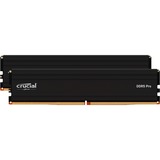 Crucial DIMM 128 GB DDR5-5600 (2x 64 GB) Dual-Kit, Arbeitsspeicher schwarz, CP2K64G56C46U5, PRO, INTEL XMP, AMD EXPO