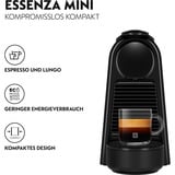 DeLonghi Nespresso Essenza Mini EN85.B, Kapselmaschine schwarz