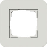 Gira Abdeckrahmen einfach, Abdeckung grau, Retail