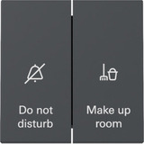 Gira Wippschalter Anzeige Hotelzimmerstatus mit Wippe 2fach anthrazit, Retail